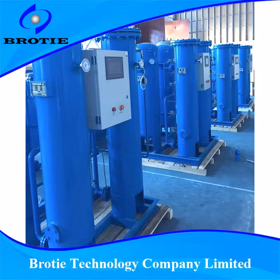 Générateur d'oxygène PSA de haute pureté pour l'industrie avec certificat ISO9001