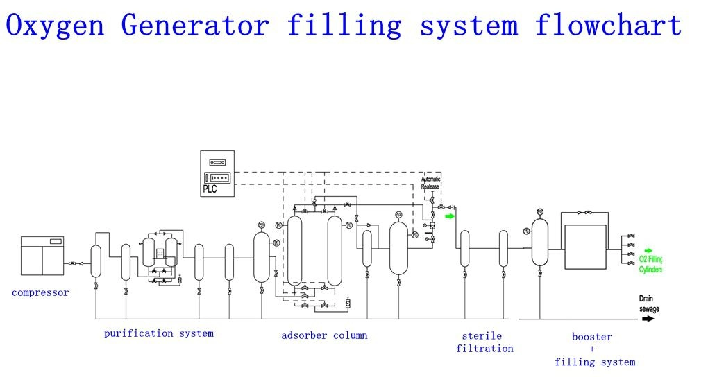 Chenrui Easy to Operate Oxygen Generation System Mini Portable Oxygen Concentrator Industrial Oxygen Generator