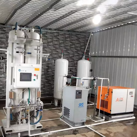 Sur site/APP moniteur utilisation hospitalière générateur de gaz d'oxygène Psa médical avec prix d'usine