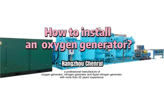 Chenrui Système de génération d'oxygène facile à utiliser Mini concentrateur d'oxygène portable Générateur d'oxygène industriel