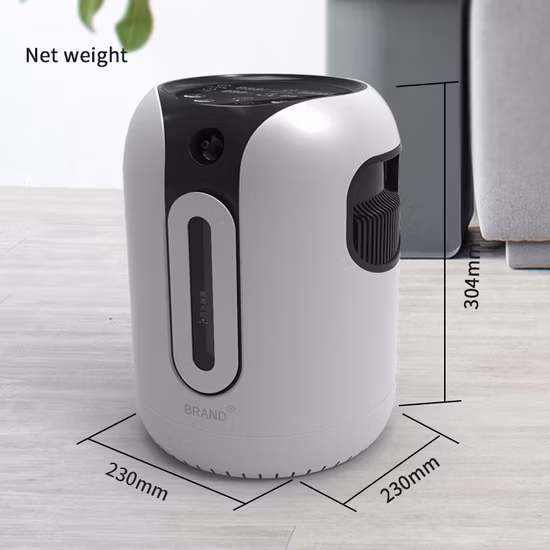 Concentrateur d'oxygène Portable 5L, concentrateur d'oxygène domestique